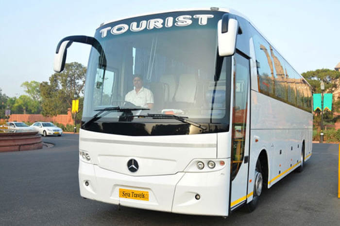 45 seater bus on rent in delhi